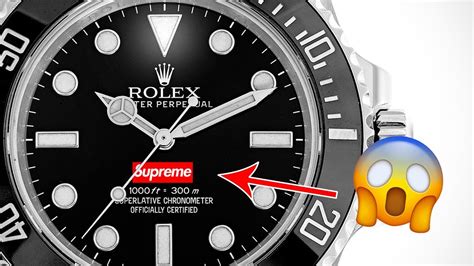 supreme rolex collab 2018|supreme timex.